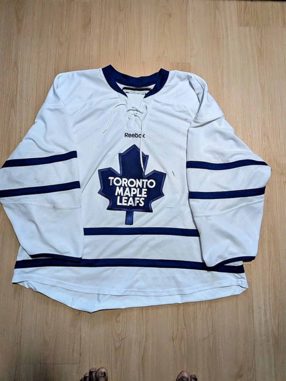 Reebok Toronto Maple Leafs Premier White Goalie Style